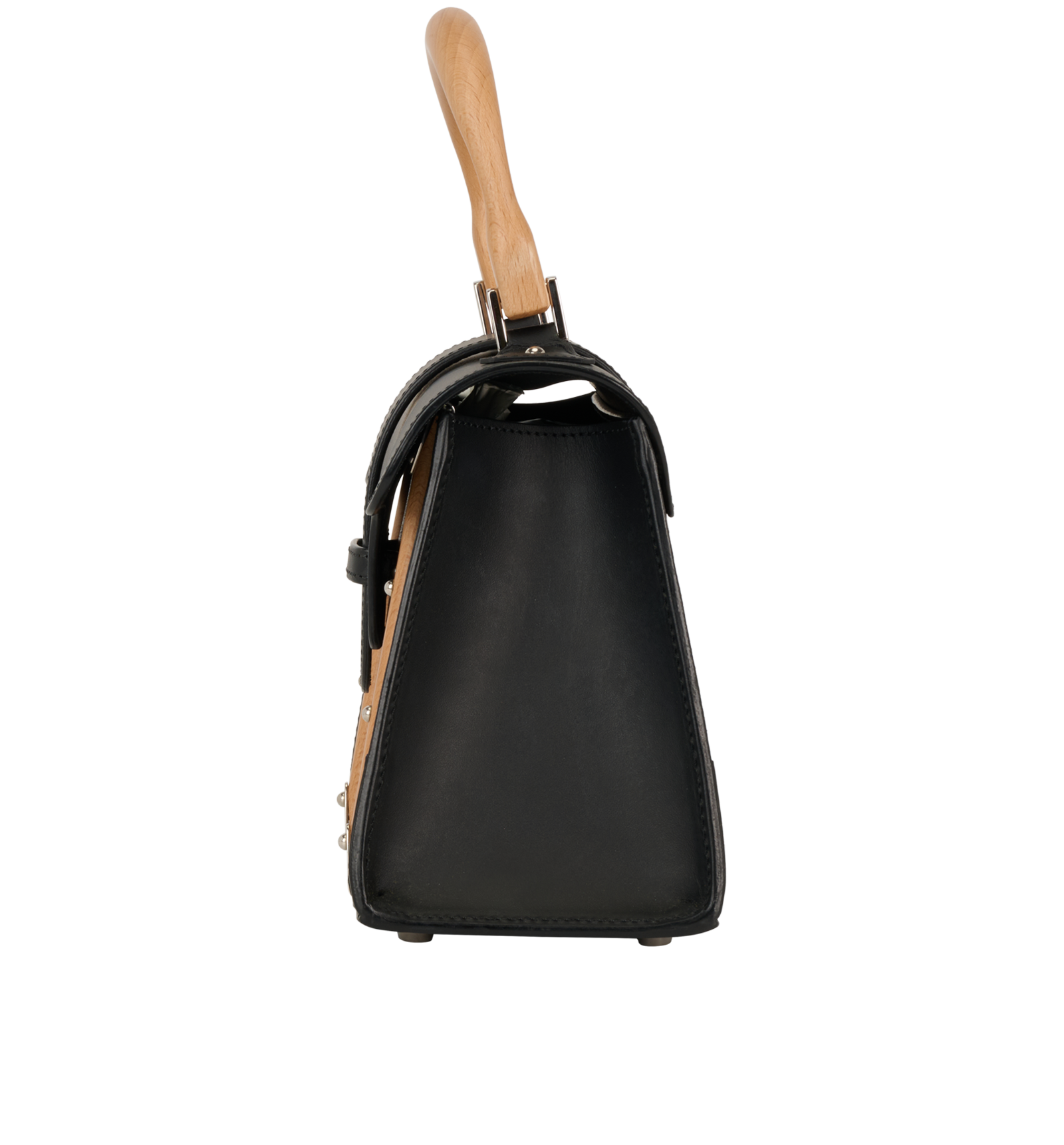 Saigon Mini Bag, &pound;2,250, Handbags, Black, Leather, Bottom view